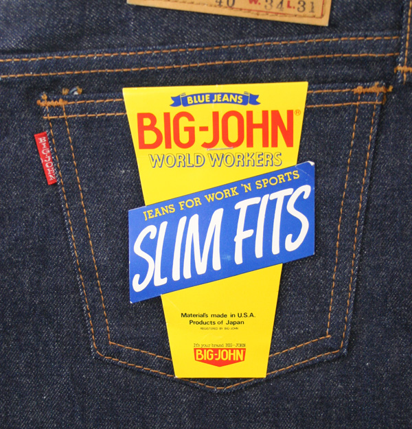 奇跡のオリジナル品 70' 80' BIG JOHN M3002 w32 - メルカリ